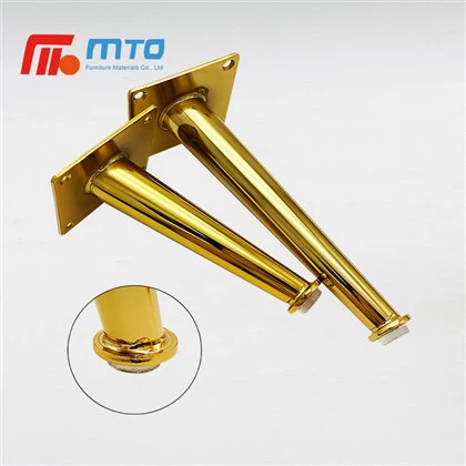 ¿Se pueden usar patas de gabinete doradas en gabinetes de metal?